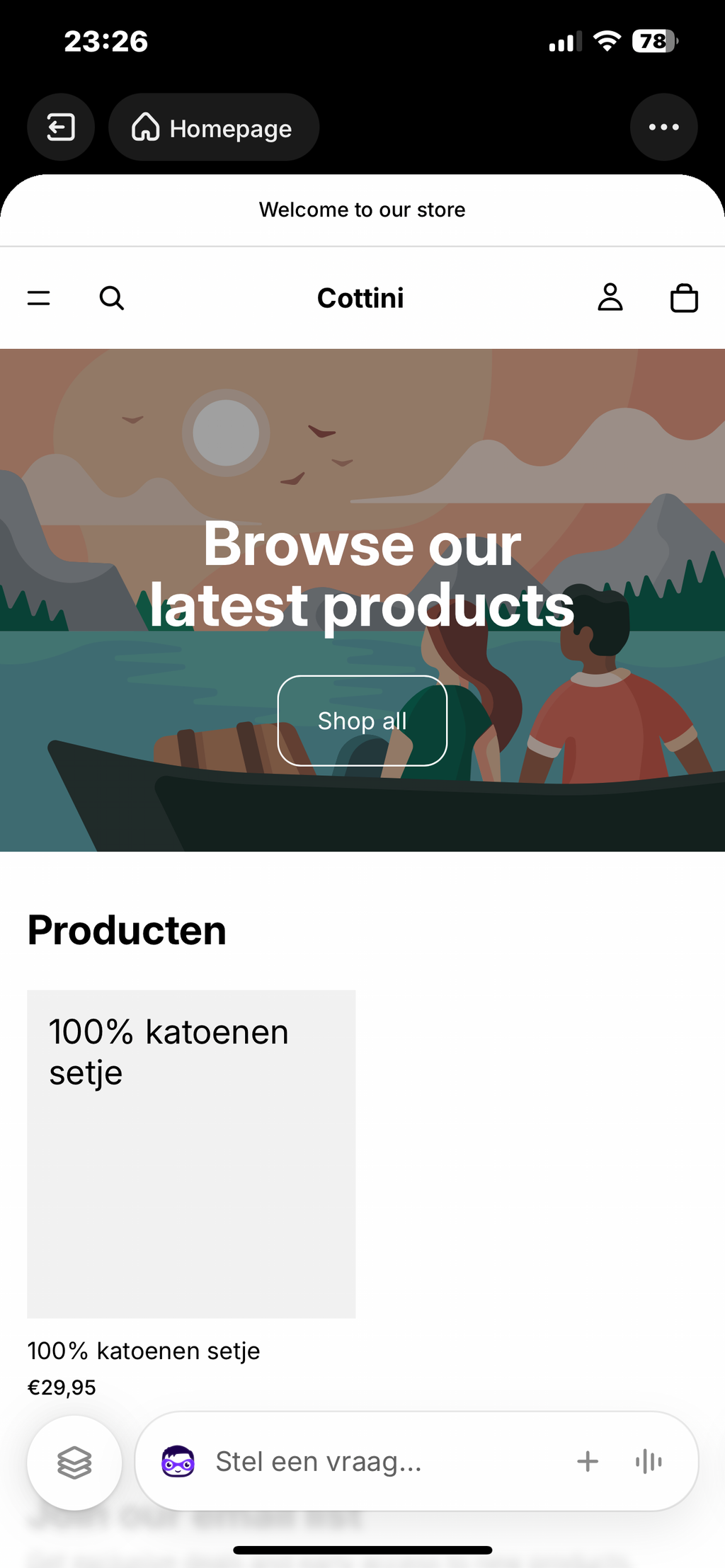 Katoenen Setje - Ride Big Waves