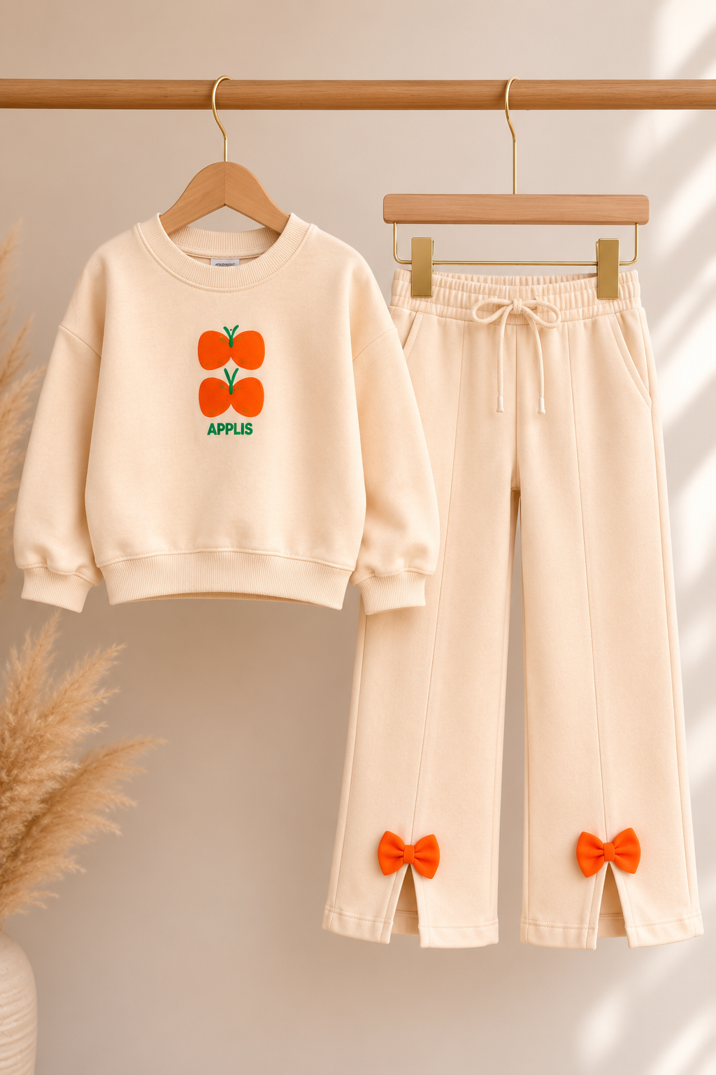 Apple Bow Set – katoen