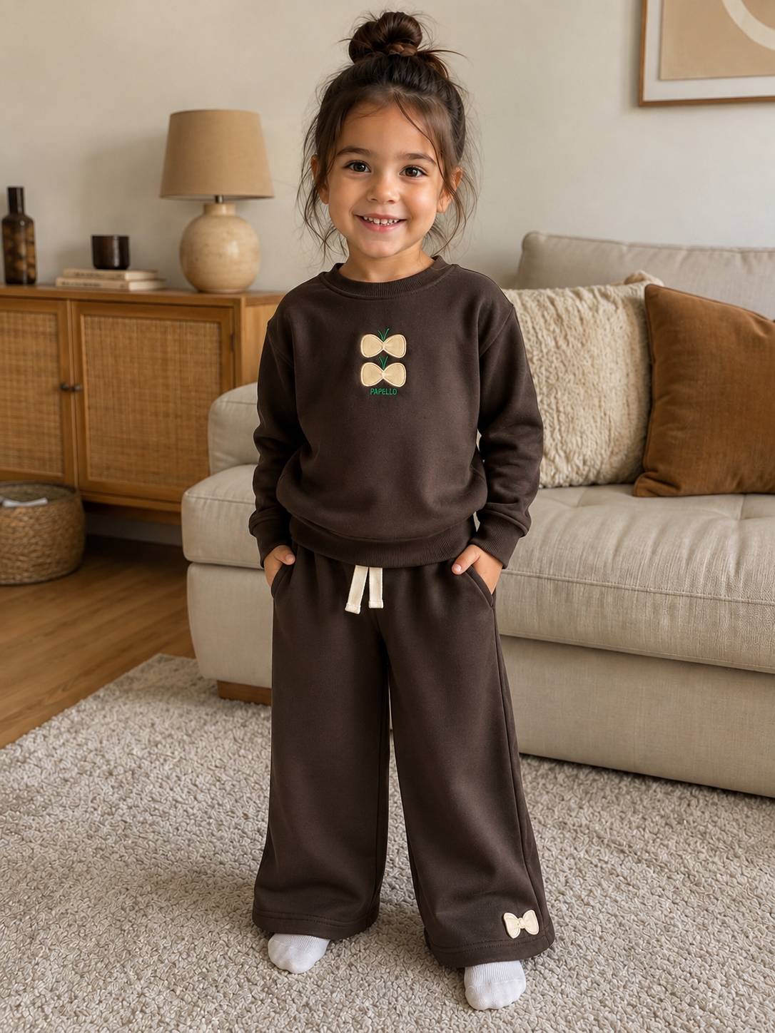 Apple Bow Set – katoen