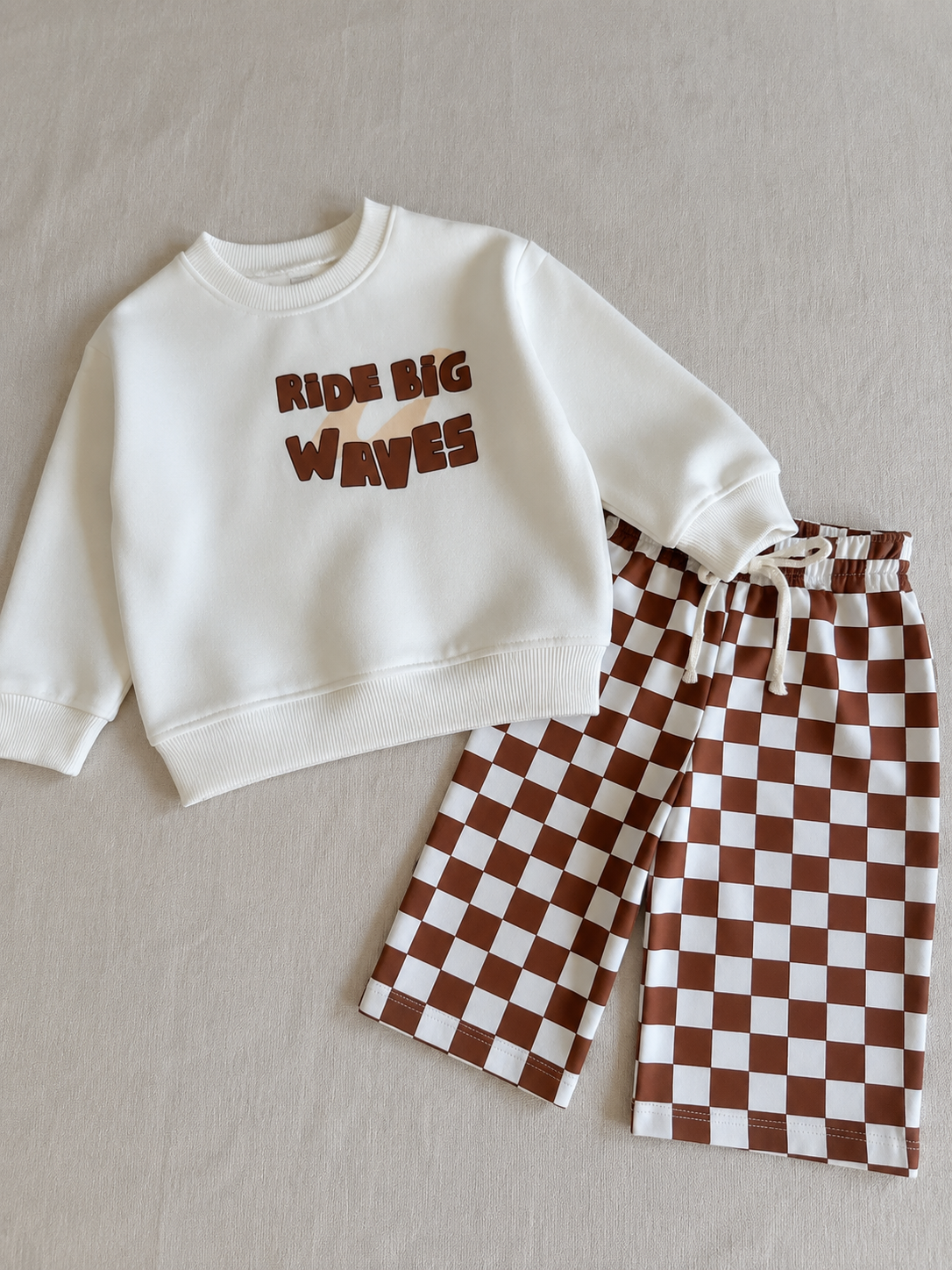 Katoenen Setje - Ride Big Waves
